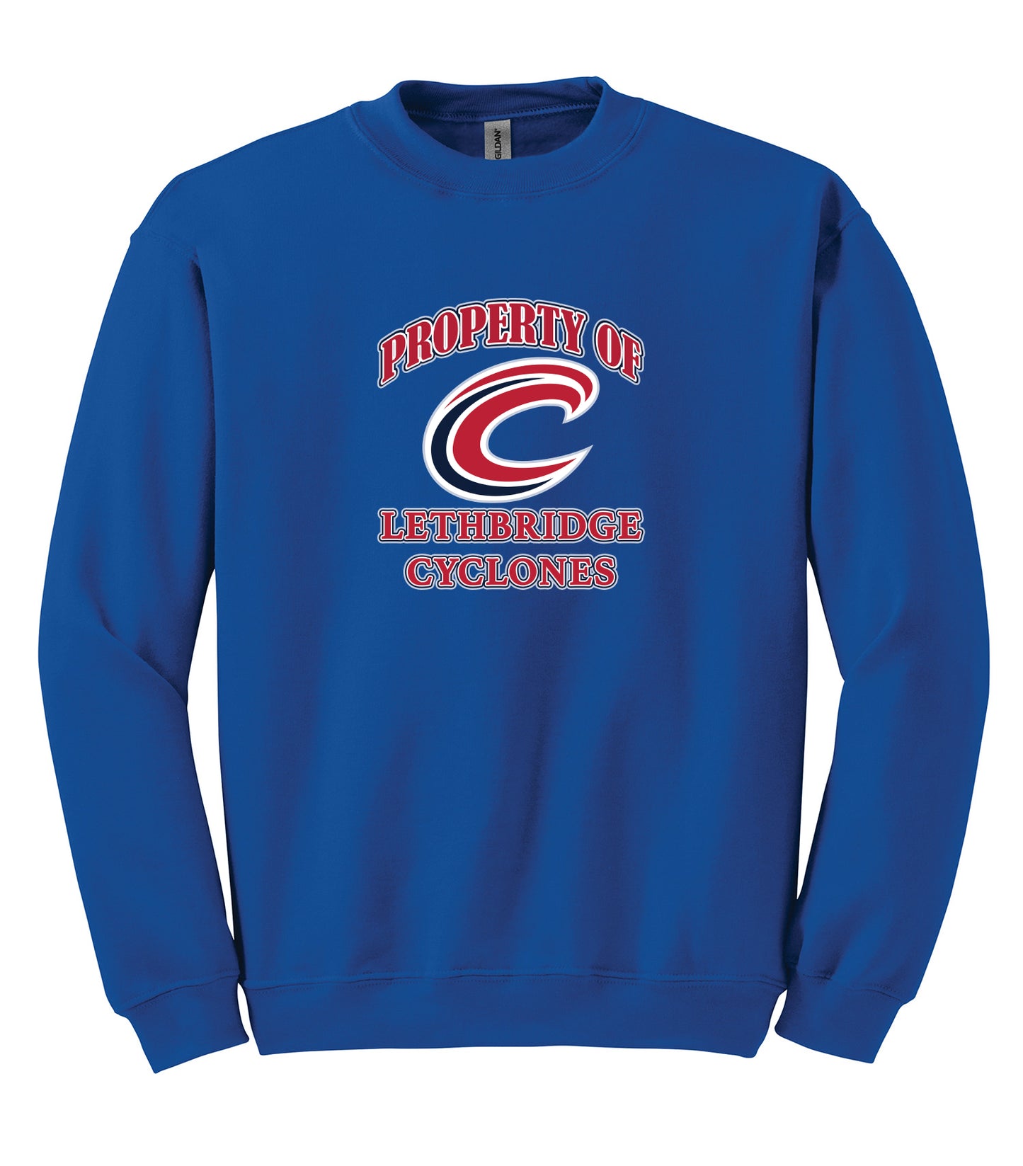 Property of Lethbridge Cyclones - Crewneck