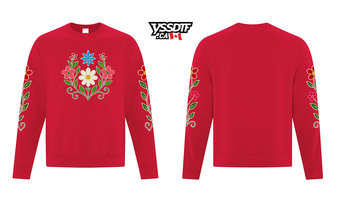 Star Floral - Adult Crewneck, ATCF2400
