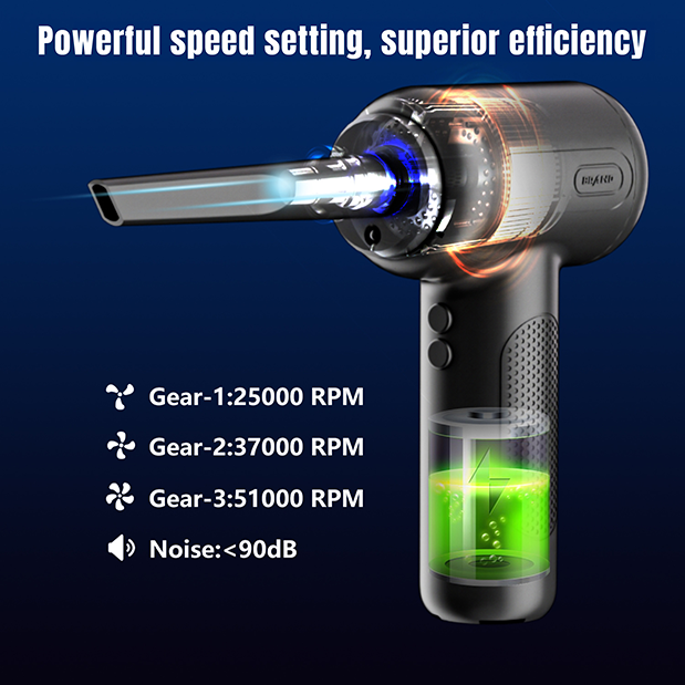 Quick Cool Peel Air Transfer Blower (USB Rechargeable)