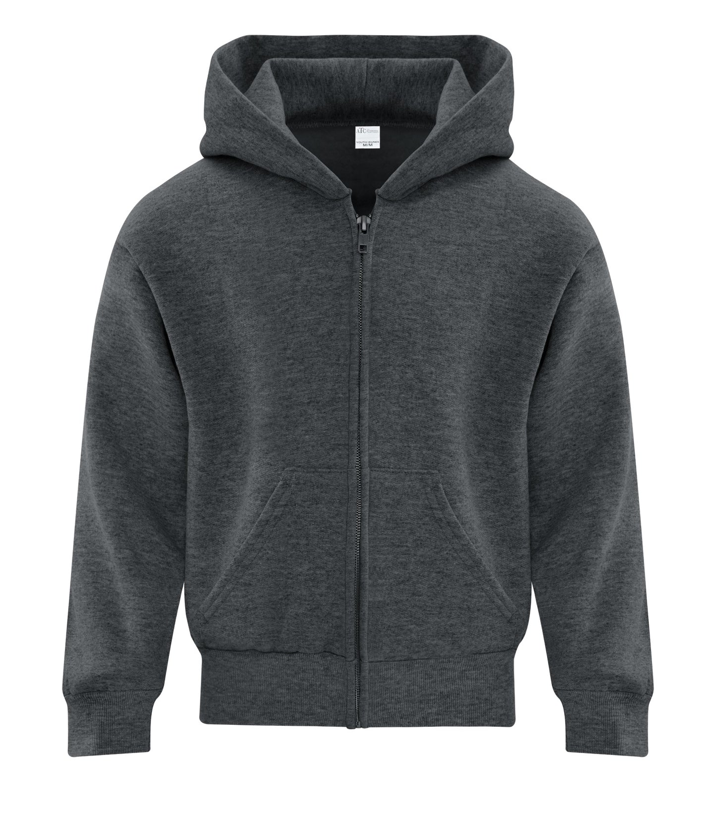 Youth, Full Zip Hooded Sweatshirt. ATCY2600