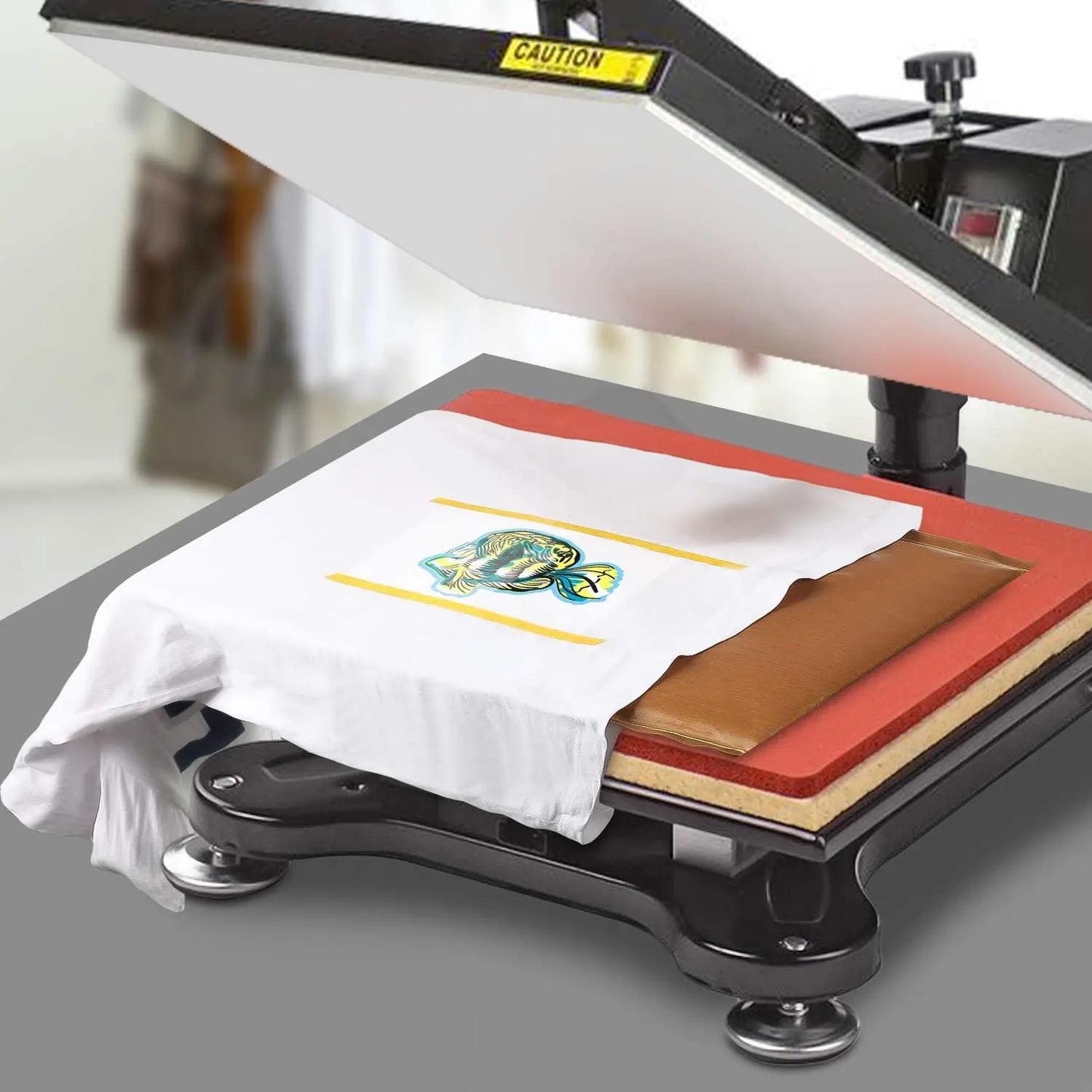 heat press machine for clothing