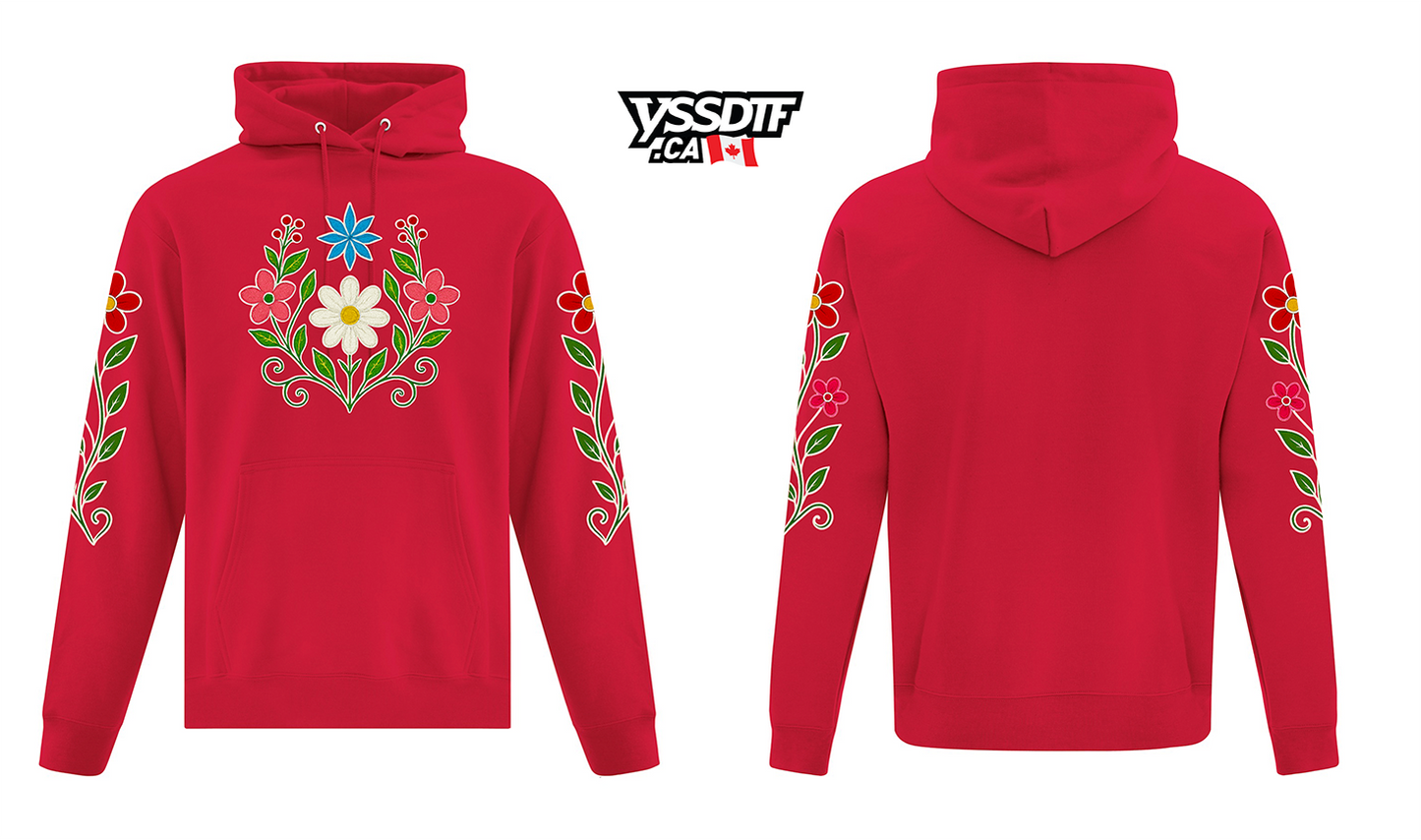Star Floral - Adult Pullover Hoodie, ATCF2500