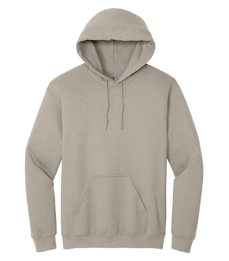 Custom Adult Pullover Hoodie, ATCF2500 (2.5 printed spots)