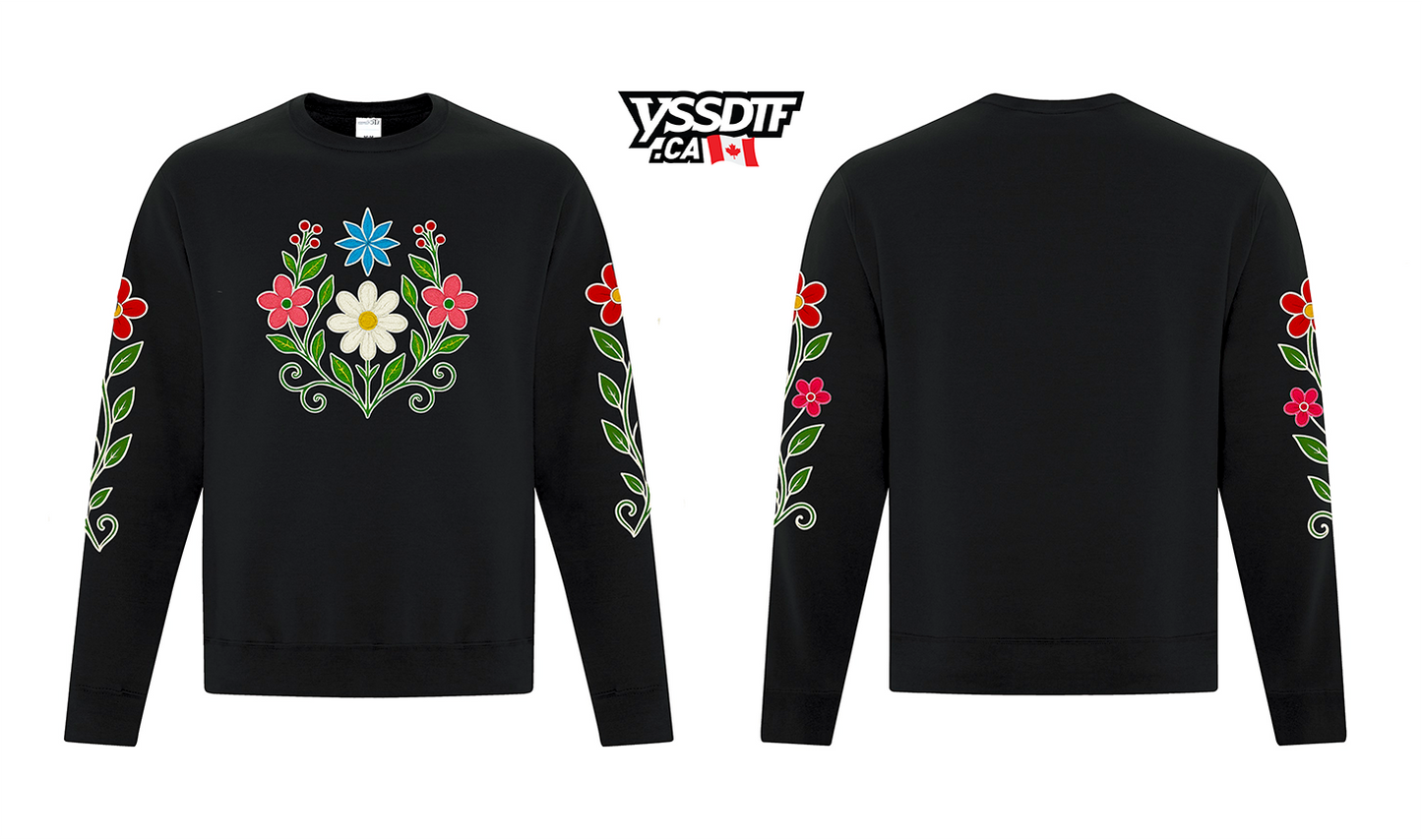 Star Floral - Adult Crewneck, ATCF2400