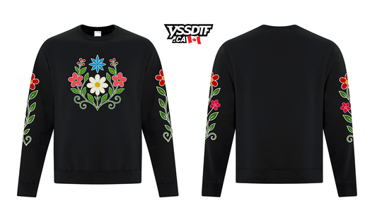 Star Floral - Adult Crewneck, ATCF2400