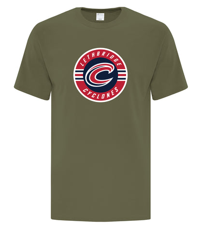 Lethbridge Cyclones_Retro - T-Shirt (Adult)