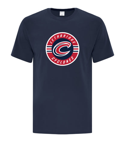 Lethbridge Cyclones_Retro - T-Shirt (Adult)