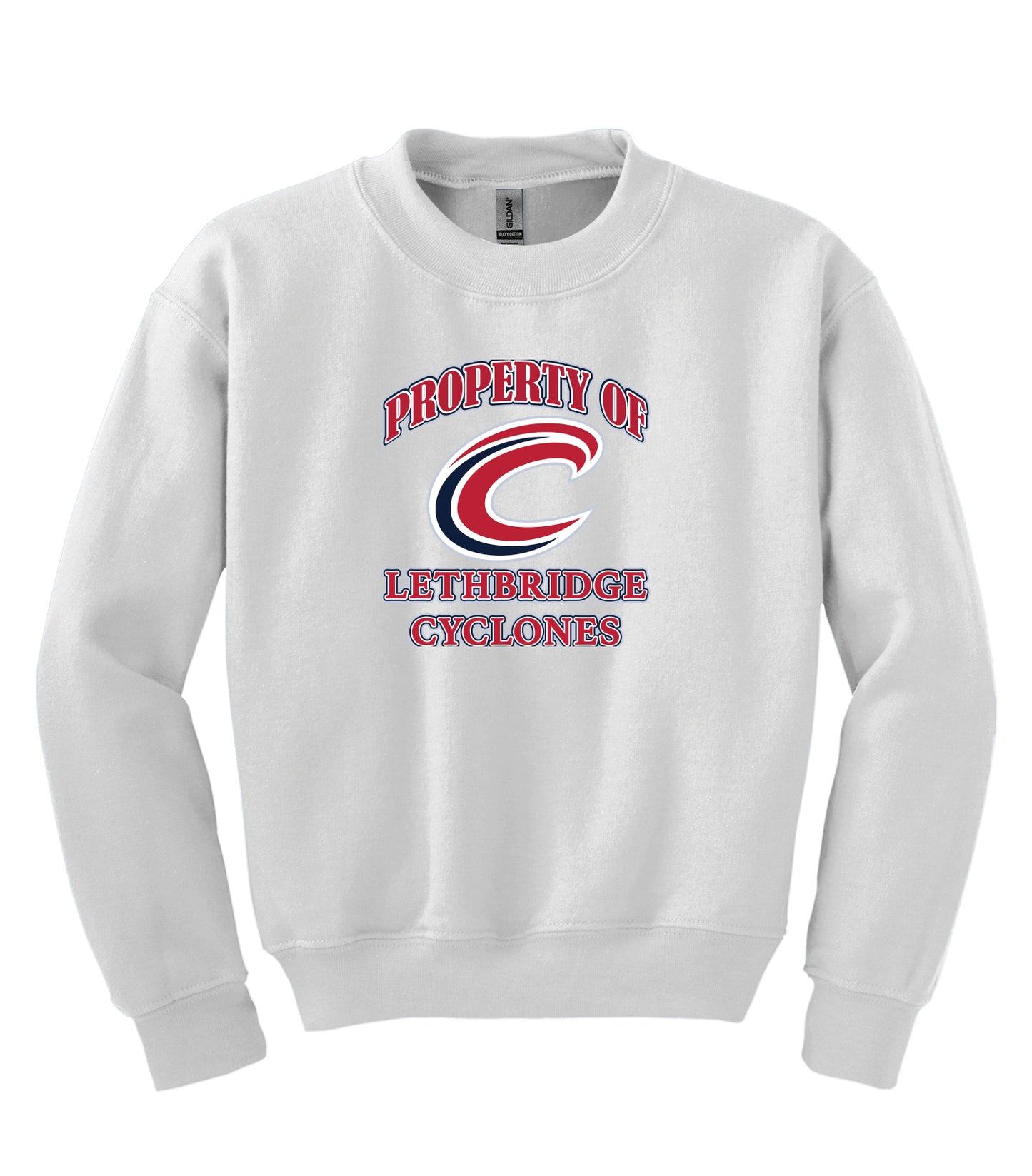 Property of Lethbridge Cyclones - Crewneck