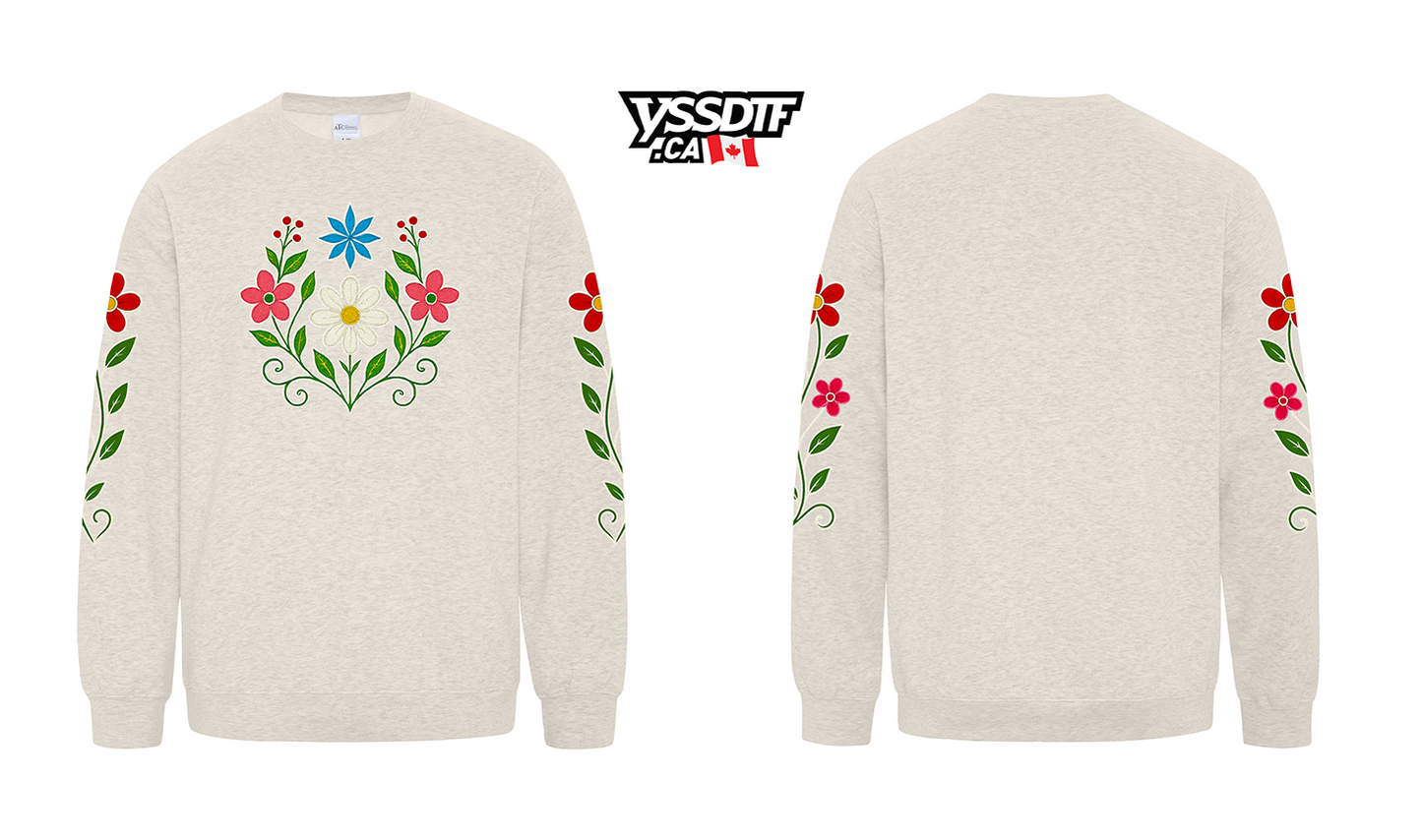 Star Floral - Adult Crewneck, ATCF2400