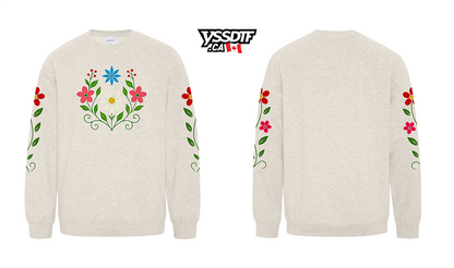 Star Floral - Adult Crewneck, ATCF2400