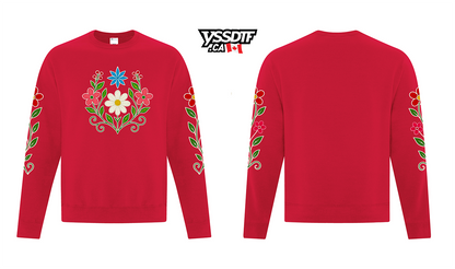 Star Floral - Adult Crewneck, ATCF2400