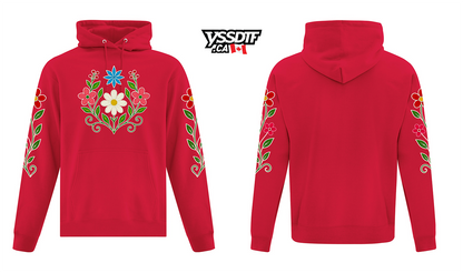 Star Floral - Adult Pullover Hoodie, ATCF2500